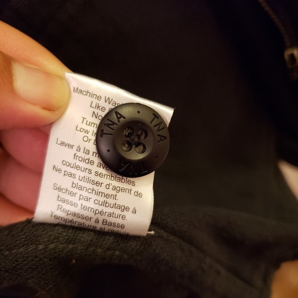 TNA Dark Grey Utility Jacket - Picture 7 of 8